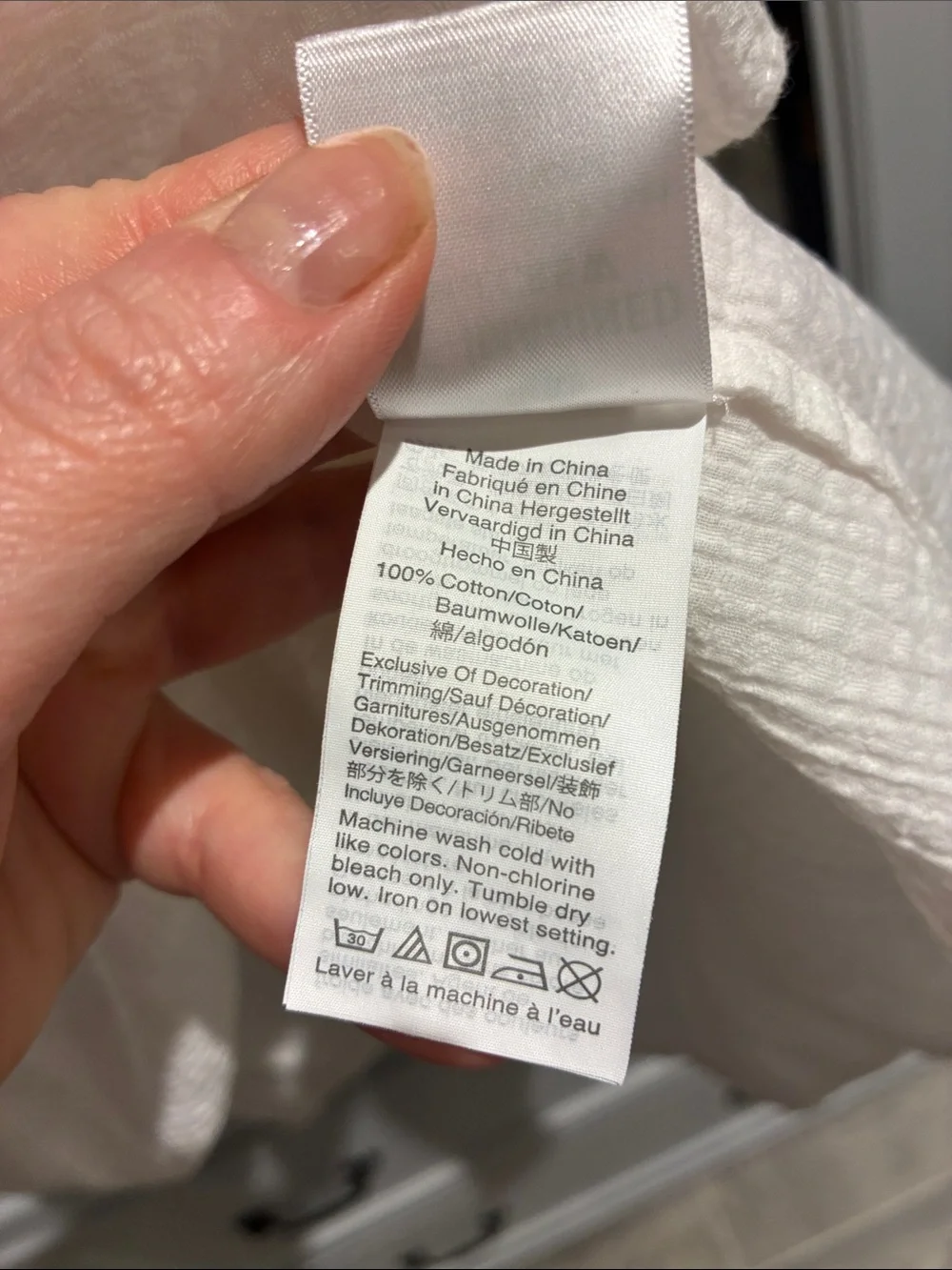 J. Crew lightweight white